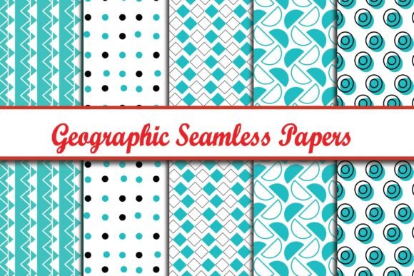 Geographical Digital Seamless Patterns: A Versatile Design Resource for Modern Creatives